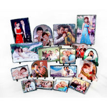 Rock Photo Frame Sublimação Heat Transfer Photo Slate